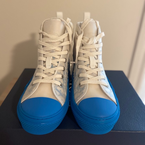 B23 high-Top sneakers in Gradient white and bleu - Picture 2 of 8